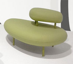 동성소파 > LOBBY-SET-AND-MODULES  > SFJY-카티즈 시리즈  > SFJY-카티즈 어린이 도서관 로비 쇼파-타원형