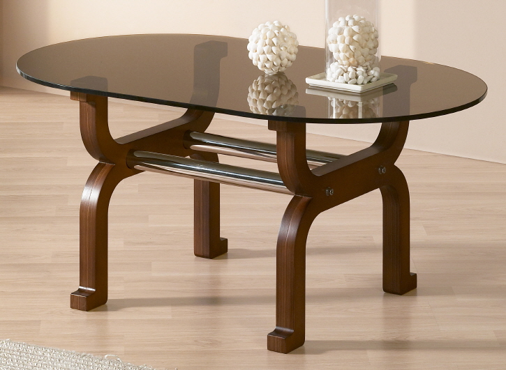 비즈가구(원목가구부문) > 목재가구  > 탁자  > PG-5031 엘립스 소파탁자(응접탁자)