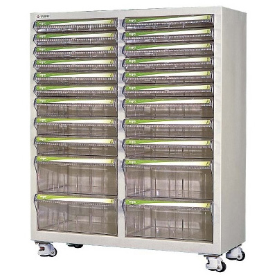 중앙브레인 > 부품박스세트장  > 부품박스세트장(철제프레임)  > 중앙브레인 CA1210 투명 플라스틱 다용도 부품 정리 서랍 박스 상자 함 장 부품박스장(철재)