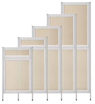 공간시스템 > 바하(Baha) 파티션  > BAHA30-전면유리  > 바하30 사무실 파티션 시리즈 전면유리 패널-높이1560mm