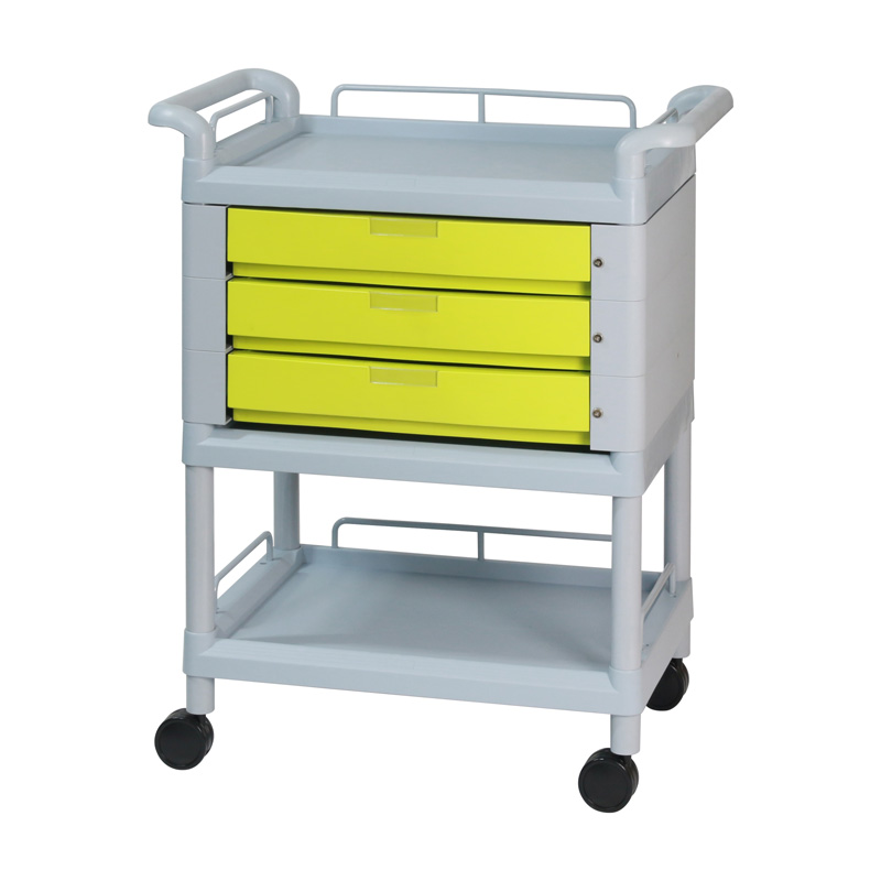 대경카트 > 병원용 드레싱 카트  > 205 병원용 드레싱 카트  > 대경카트 DKCT-DC205R(그레이) 웨건 왜건 드레싱카트 의료용카트 드레싱카 응급카트 병원카트