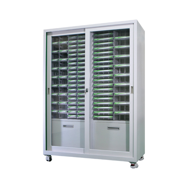 중앙부품박스 > 서랍형부품박스장(목재,철재,알루미늄프로파일)  > 철제부품박스장  > BB1214 투명 플라스틱 다용도 부품 정리 서랍 박스 상자 함 장 부품박스장(철재)