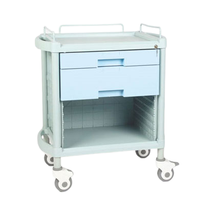 영림카트 > 병원용카트(대)  > 영림카트 YLCT-HCL204(잠금장치) 병원용 드레싱 카트