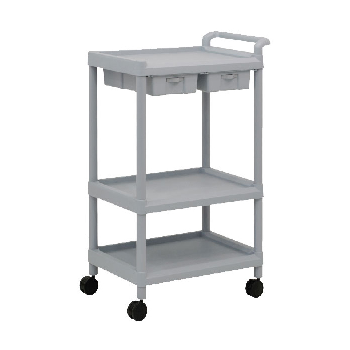 구로메디칼 > 간호비품(Nursing Appliance)  > 플라스틱유틸리티카트(Plastic Utility Cart)  > 대경카트 DKCT-302D(구형) 웨건 왜건 드레싱카트 의료용카트 드레싱카 응급카트 병원카트