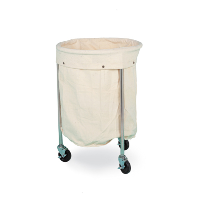 구로메디칼 > 간호비품(Nursing Appliance)  > 린넨카트(Linen Hamper Cart)  > 구로메디칼 DLMD-LHCR LINEN HAMPER CART 린넨바구니카트(원형,뚜껑제외)