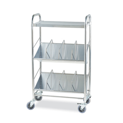 구로메디칼 > 간호비품(Nursing Appliance)  > 차트카트(Chart Cart)  > 구로메디칼 DLMD-CHC530S CHART HOLDER CART- 선반-40매