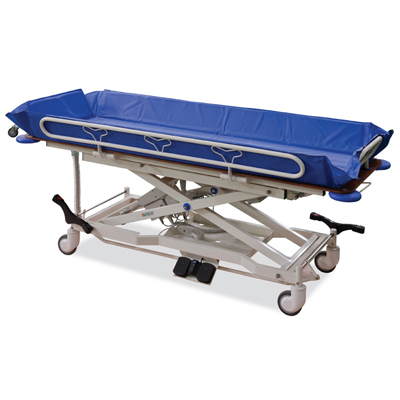 구로메디칼 > 간호비품(Nursing Appliance)  > 샤워트롤리(Shower Trolley)  > 구로메디칼 DLMD-STC1 SHOWERTROLLEY CART-전동식