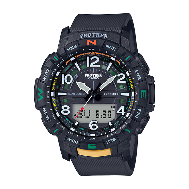 카시오워치스 > PRO-TREK  > PRT-B50-1DR 카시오 손목 시계