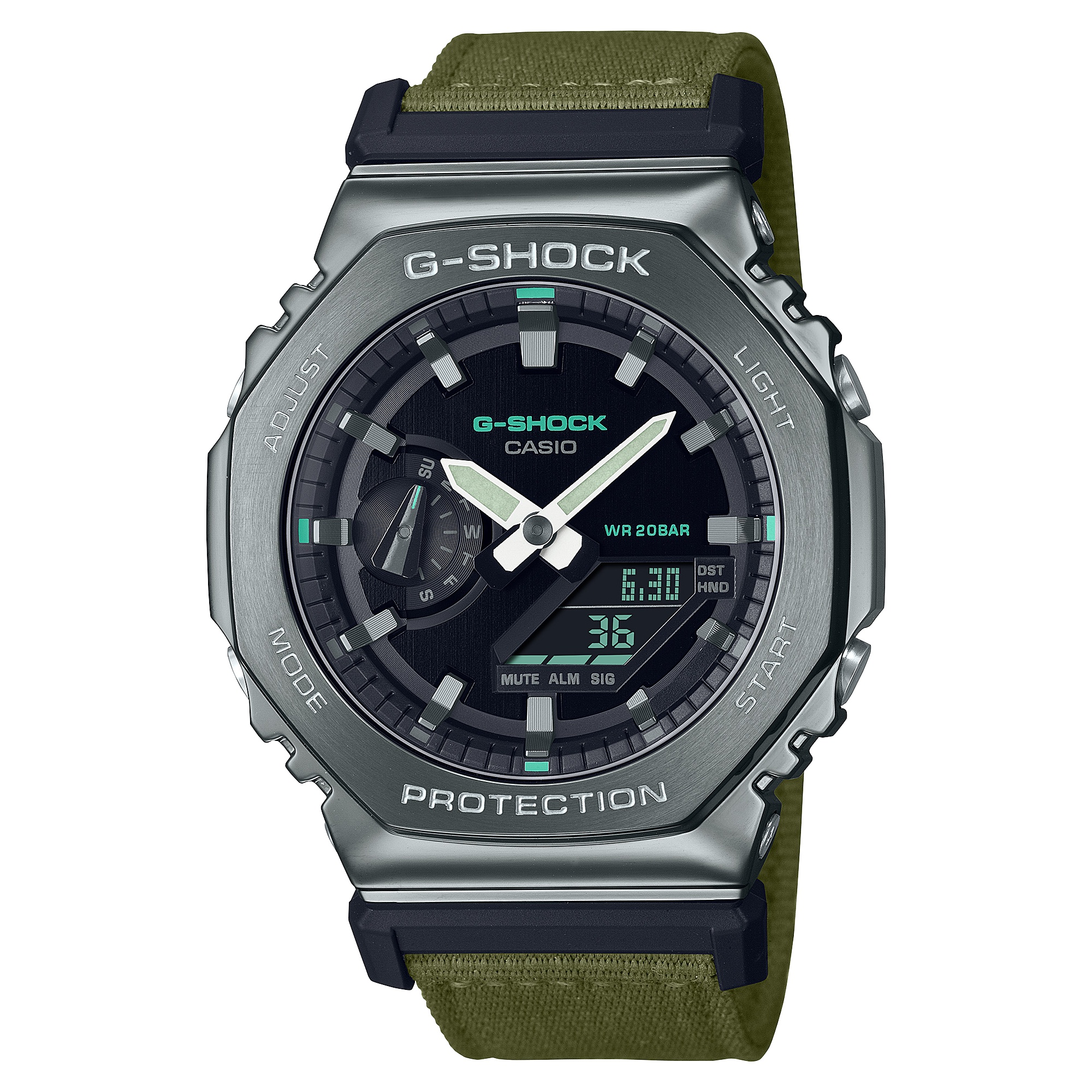 카시오워치스 > G-SHOCK  > GM  > GM-2100CB-3A 카시오 손목 시계