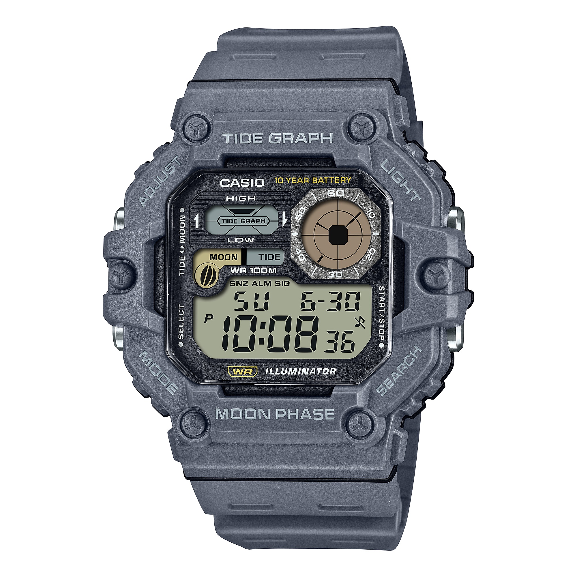 카시오워치스 > 군인시계  > WS-1700H-8A 카시오 손목 시계